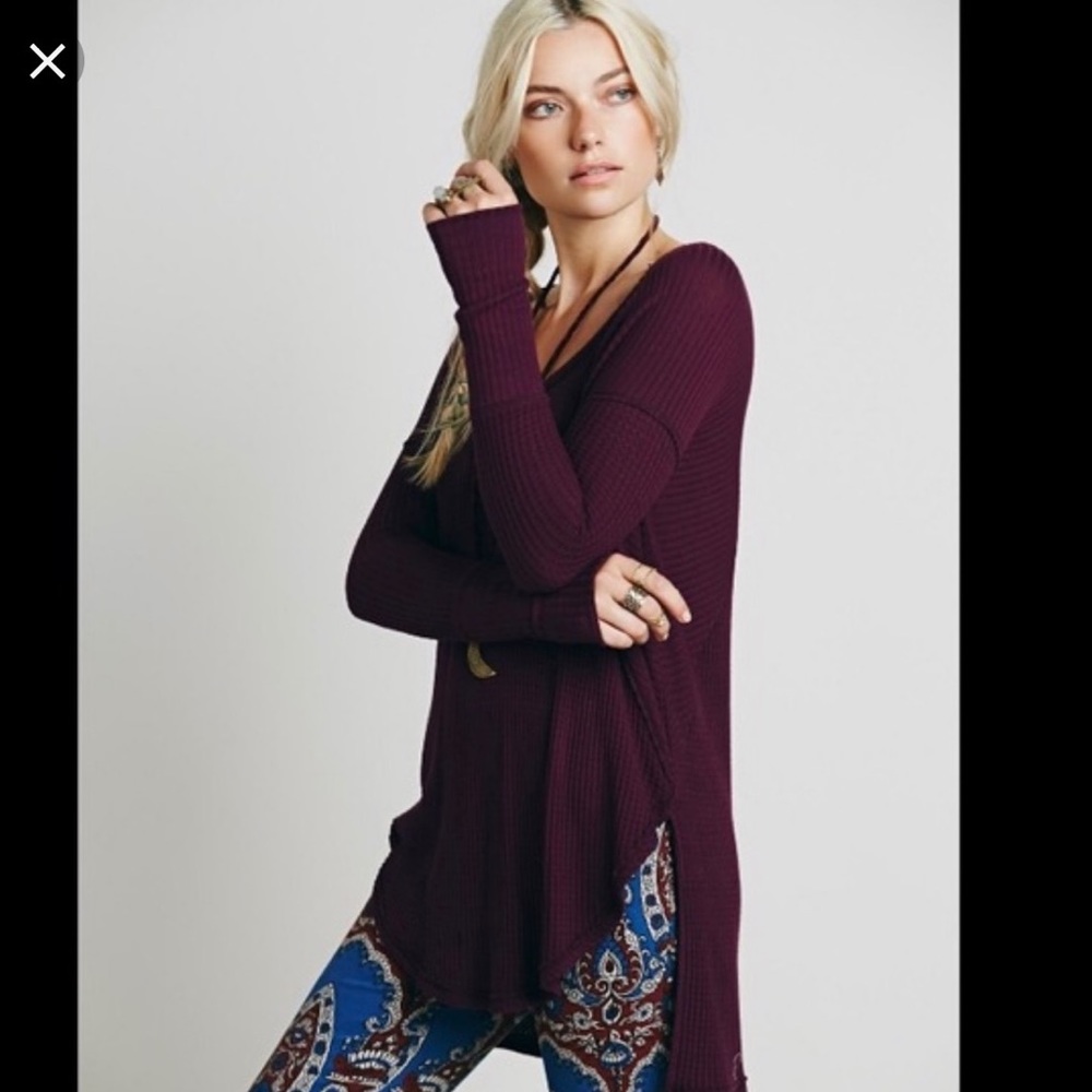 Free People - We the free thermal in Violet